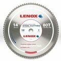 Lenox CIRCULAR SAW BLADES 14in. X 80 STEEL 21891